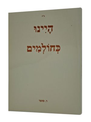 היינו כחולמים